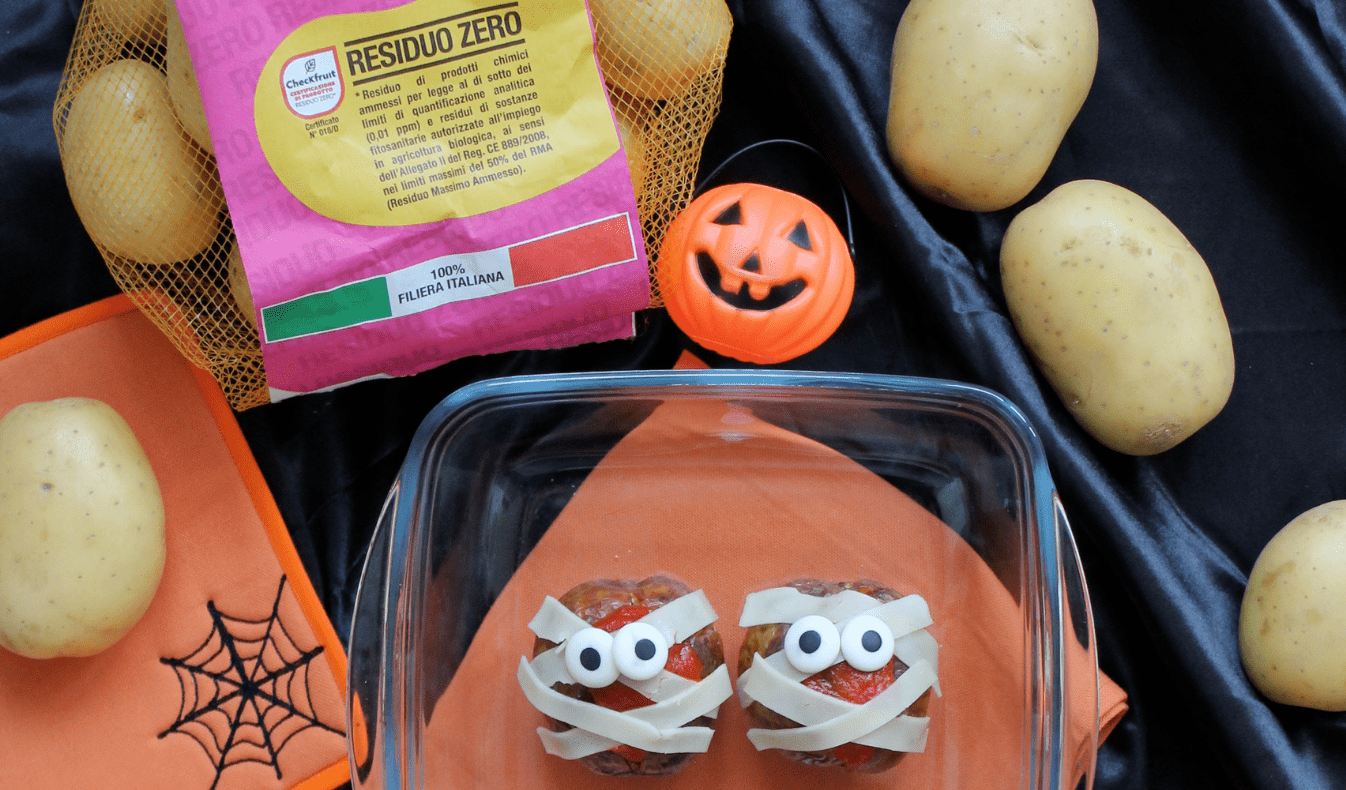 Baked potato ricetta di halloween