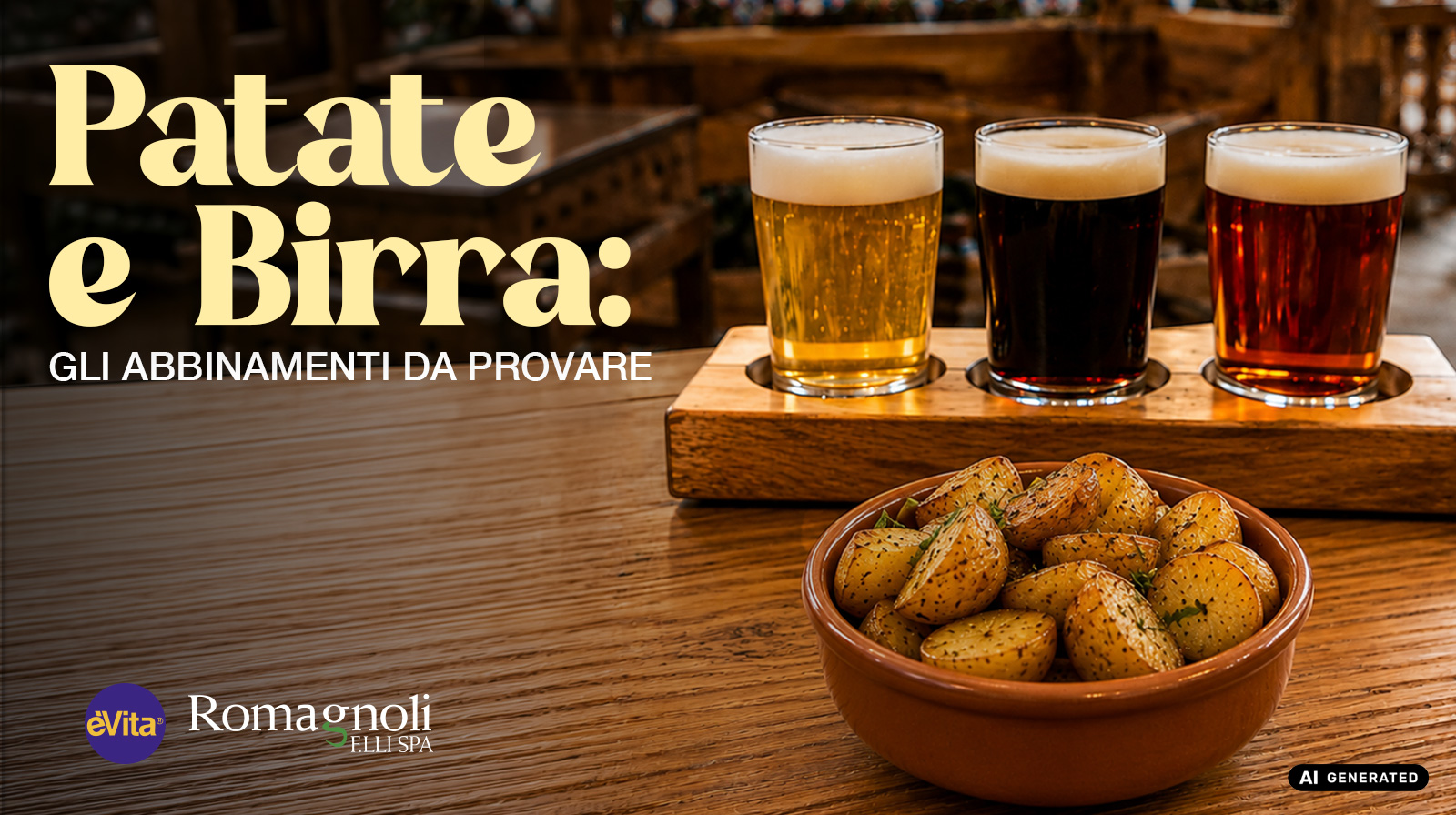 Patate e birra: gli abbinamenti da provare