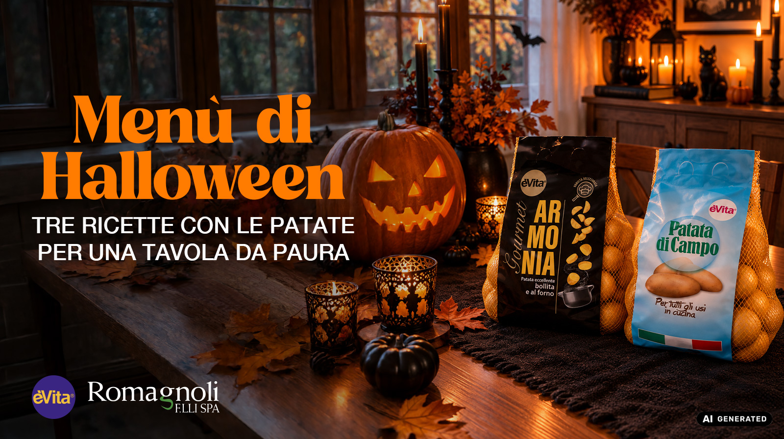 ricette halloween patate