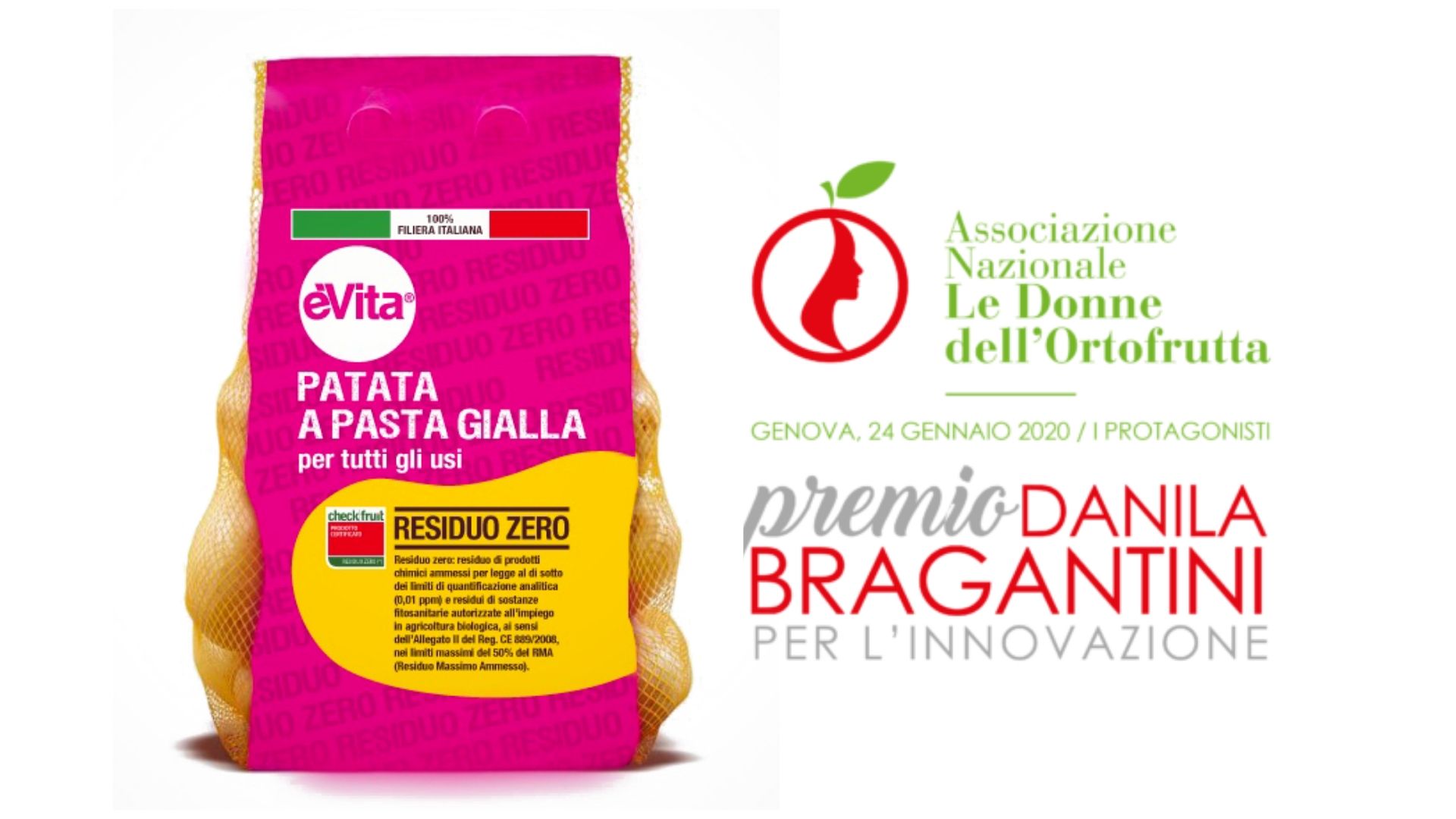 The Danila Bragantini Award: Romagnoli F.lli Spa is among the candidates with its èVita Residue-Free potatoes