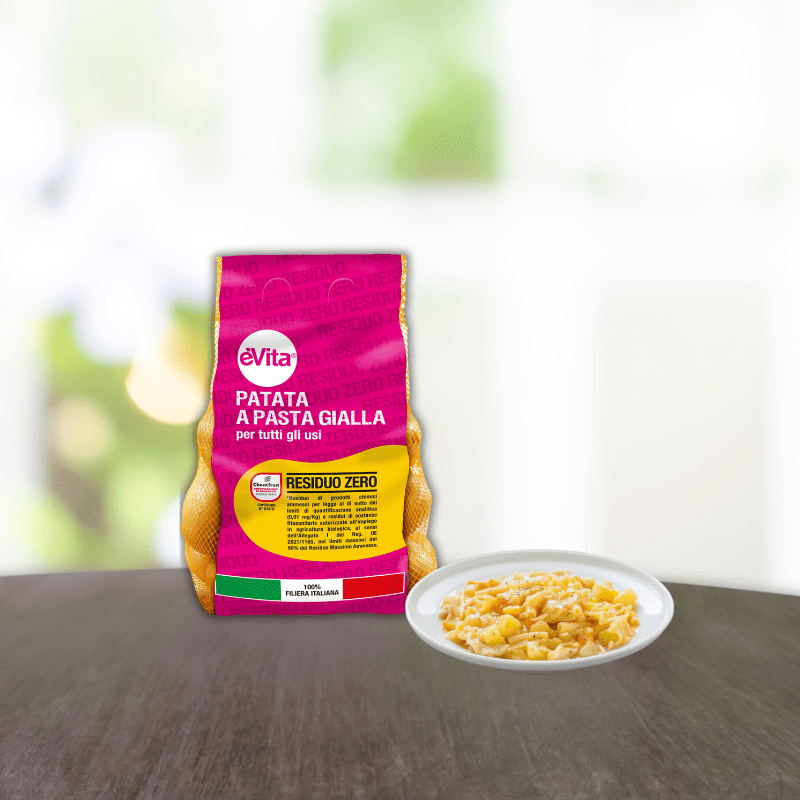 crema di patate e pasta 