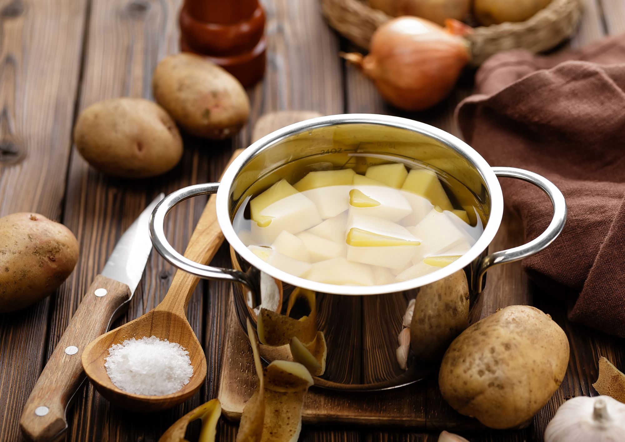 How to cook potatoes while saving energy