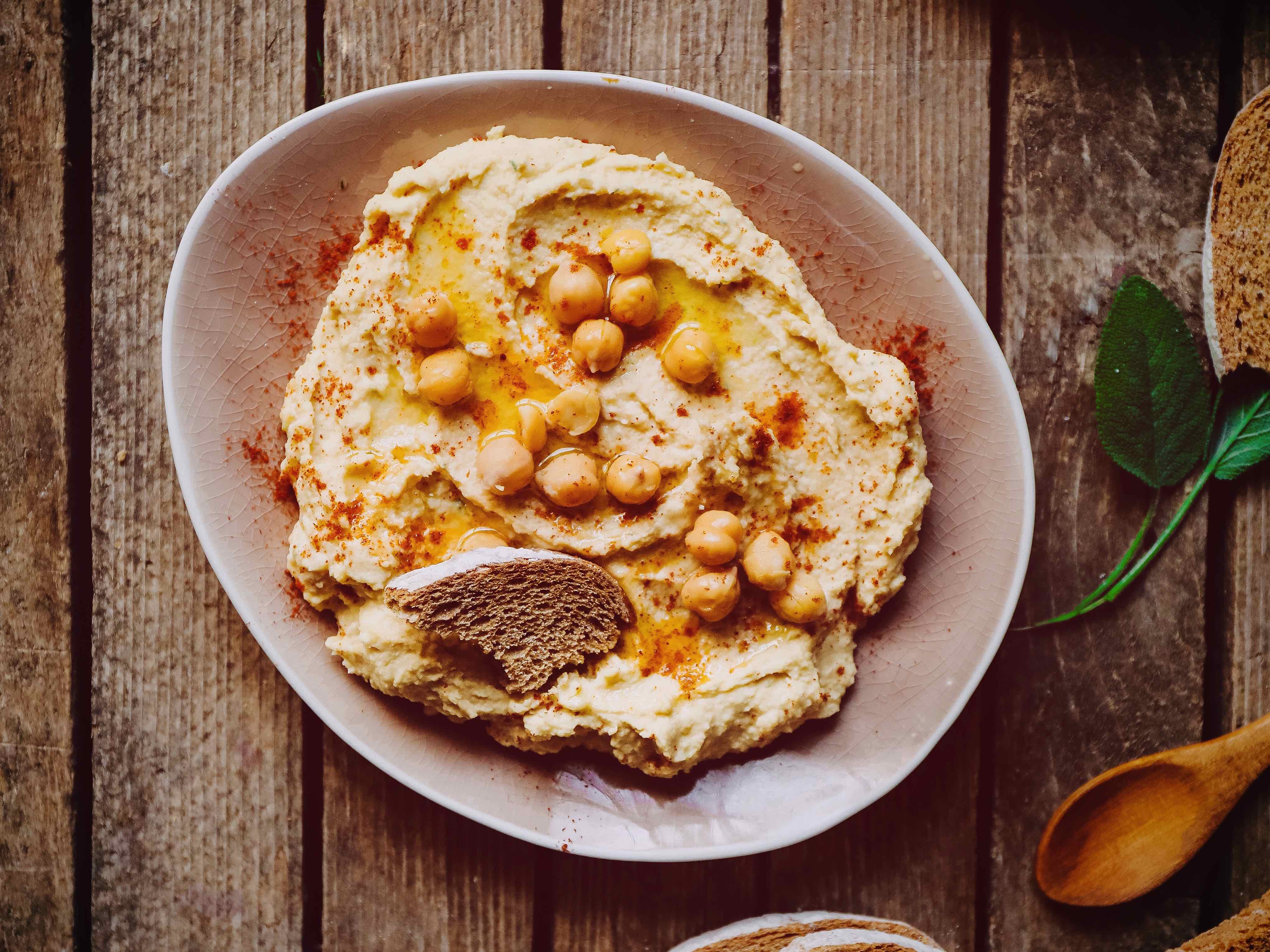 Hummus di patate e ceci