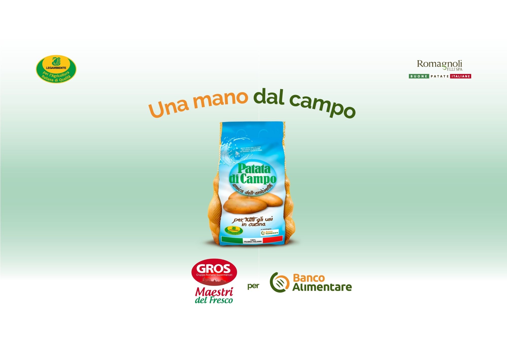 The “Una Mano Dal Campo” eco-solidarity campaign is back 