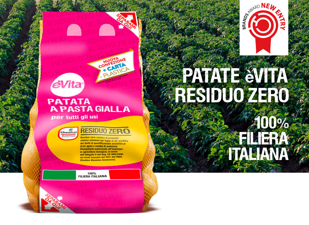 Patate eVita Residuo Zero Romagnoli F.lli Spa 1 classificato New Entry 1