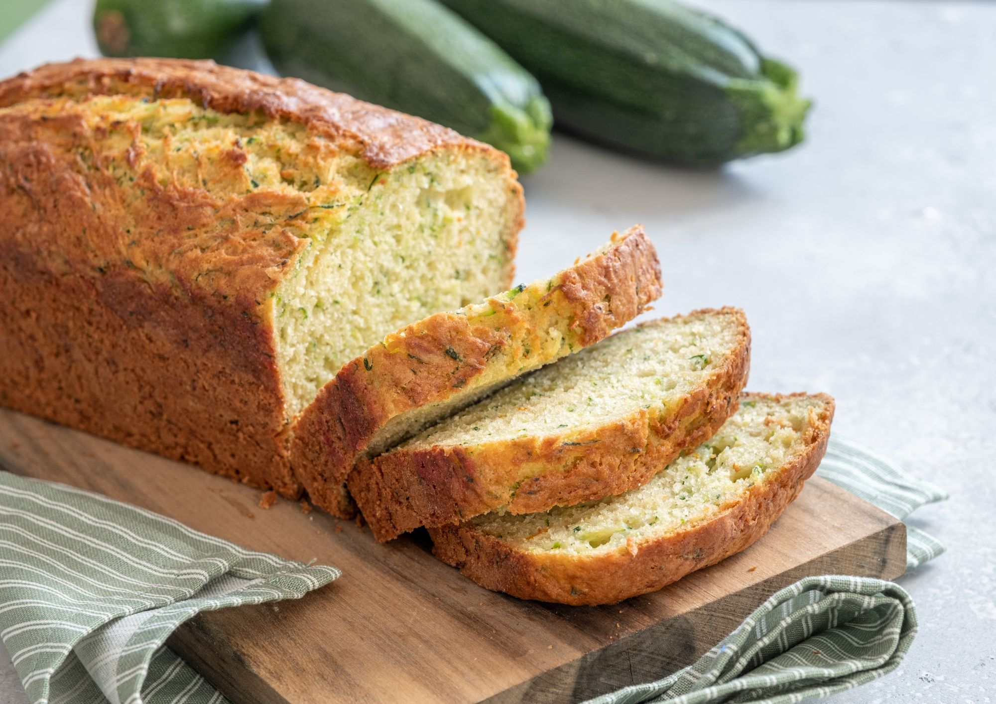Savoury plum cake with courgettes and potatoes 