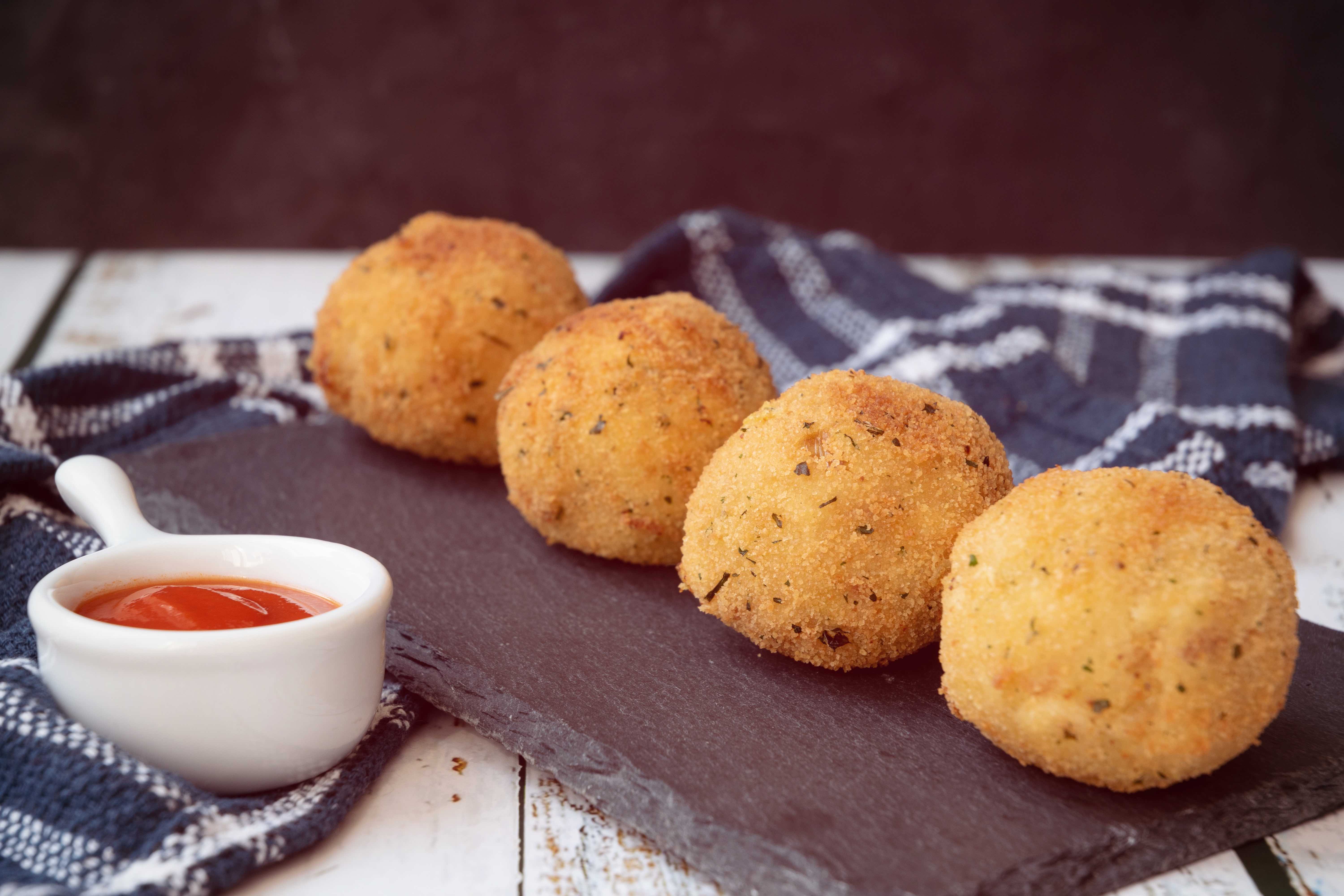 Potato and cauliflower balls