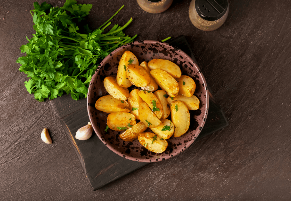 Pan-fried Monique potatoes