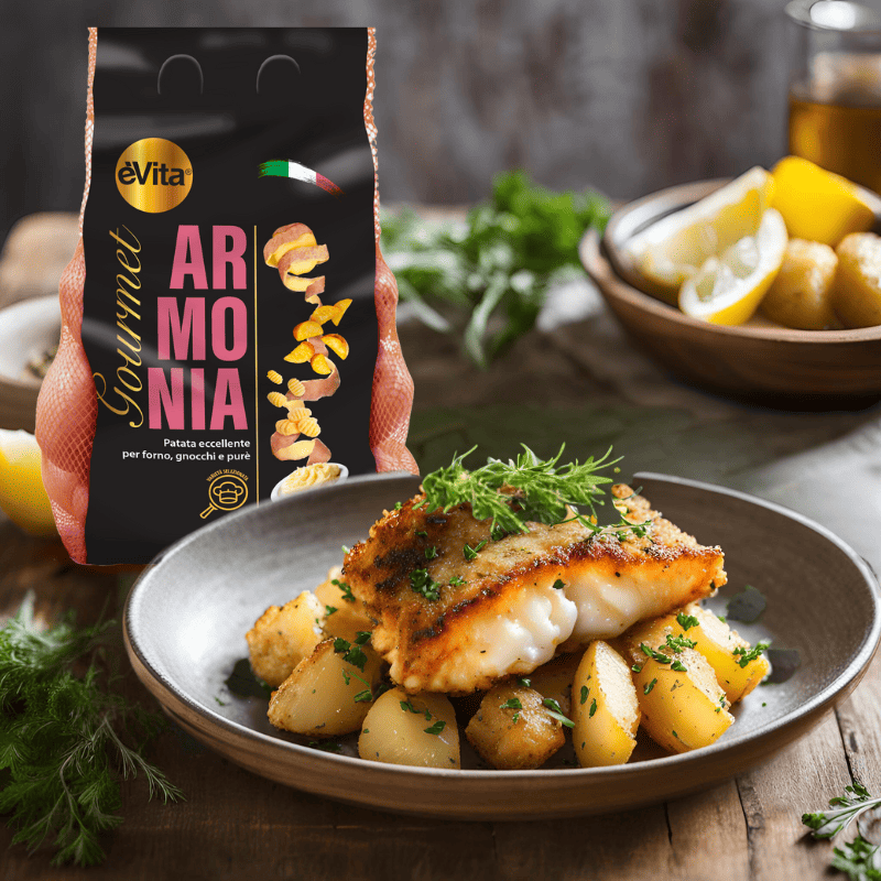Christmas Recipes: Salted cod with roast potatoes
