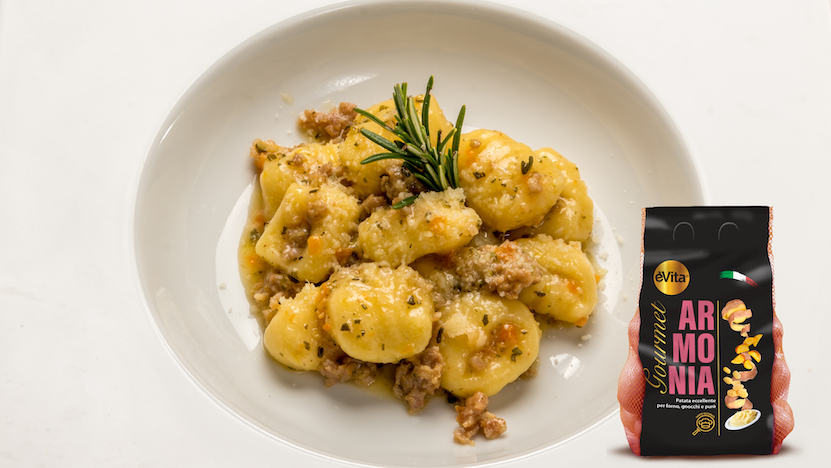 Melrose potato gnocchi with sausage ragù