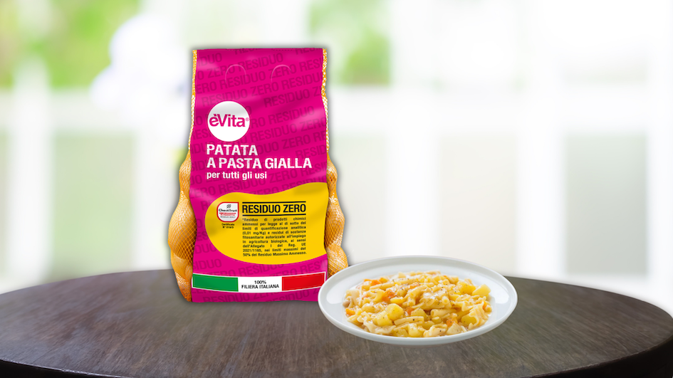 Pasta with creamy Twister potato sauce