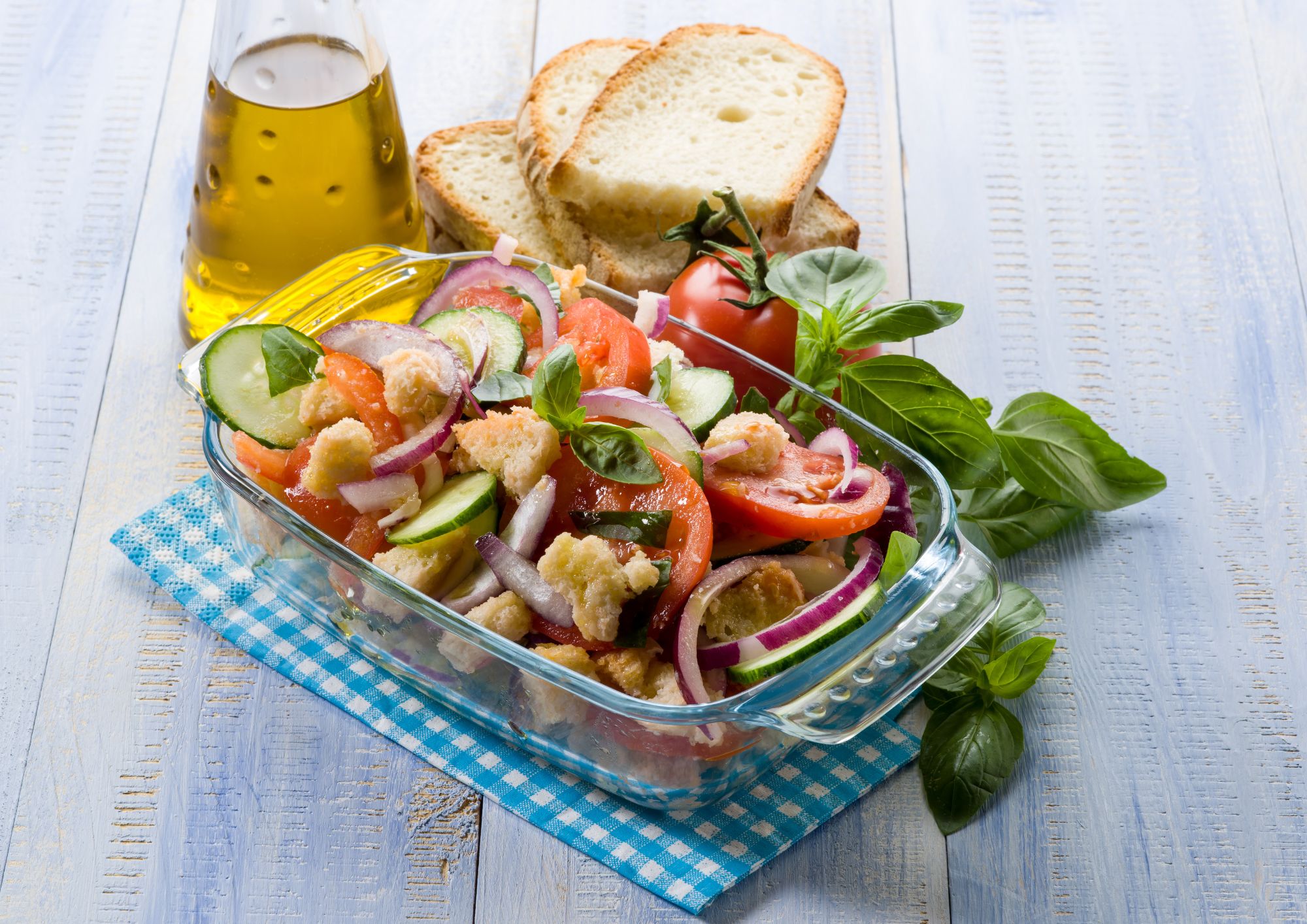 Panzanella salad