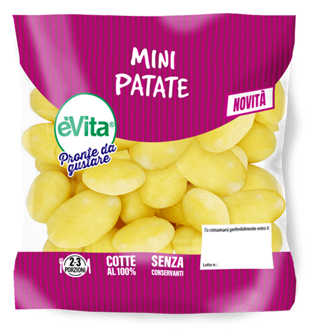 Mini patate èVita Pronte Da Gustare