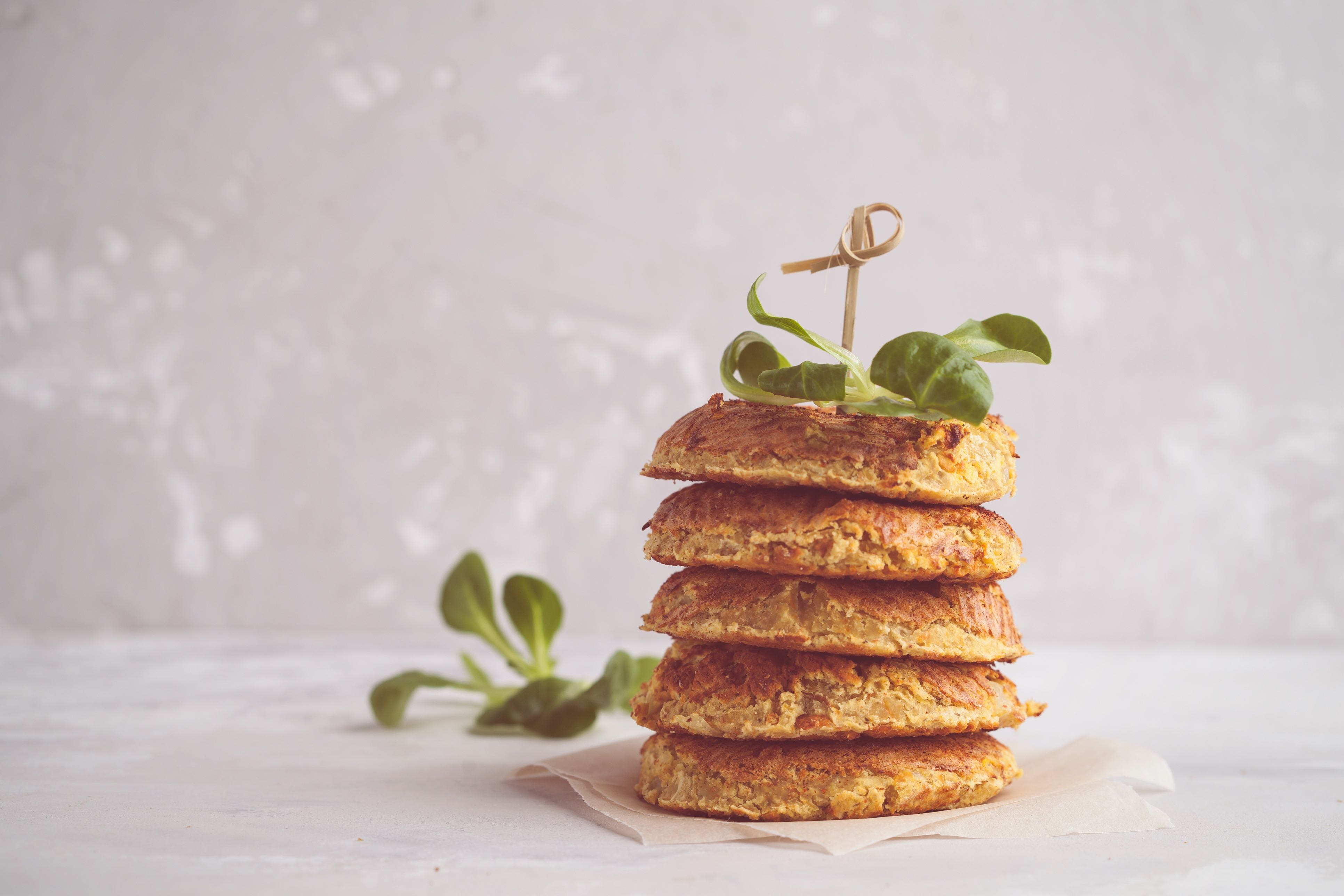 Potato and lentil burgers