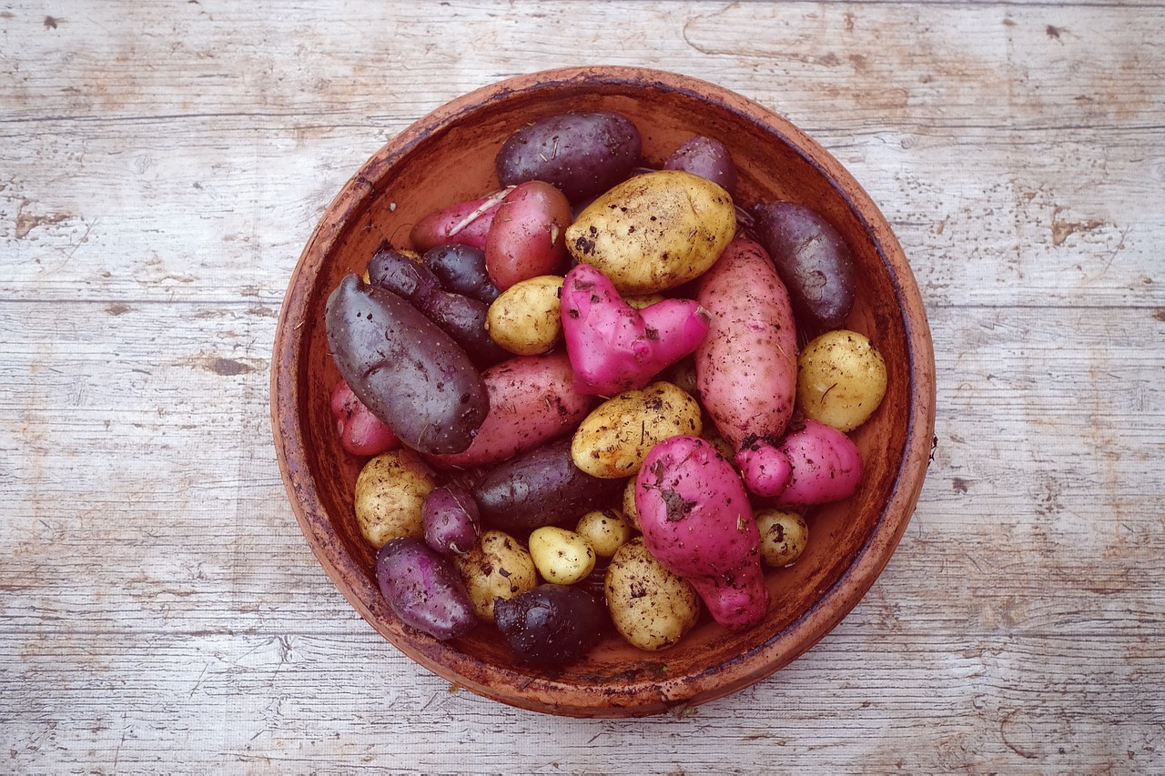 The features and benefits of purple potatoes