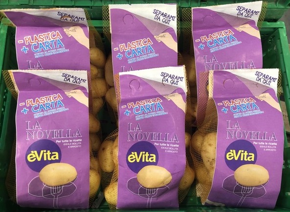 Romagnoli F.lli chooses innovative Sormapeel packaging for èVita New Potatoes