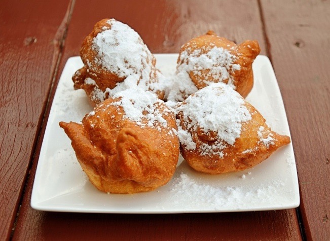 Frittelle di Carnevale con patate