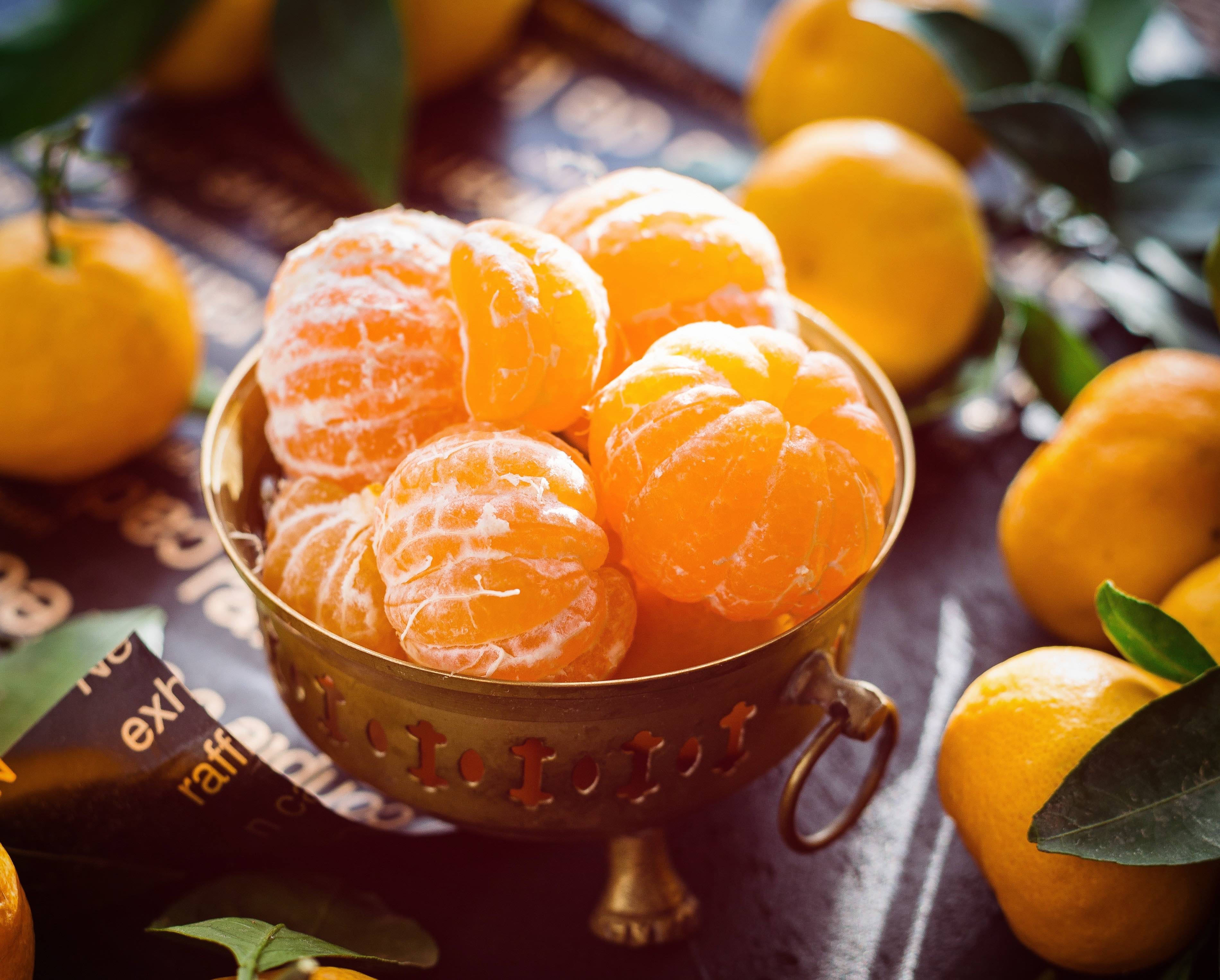 frutta e verdura arancione 