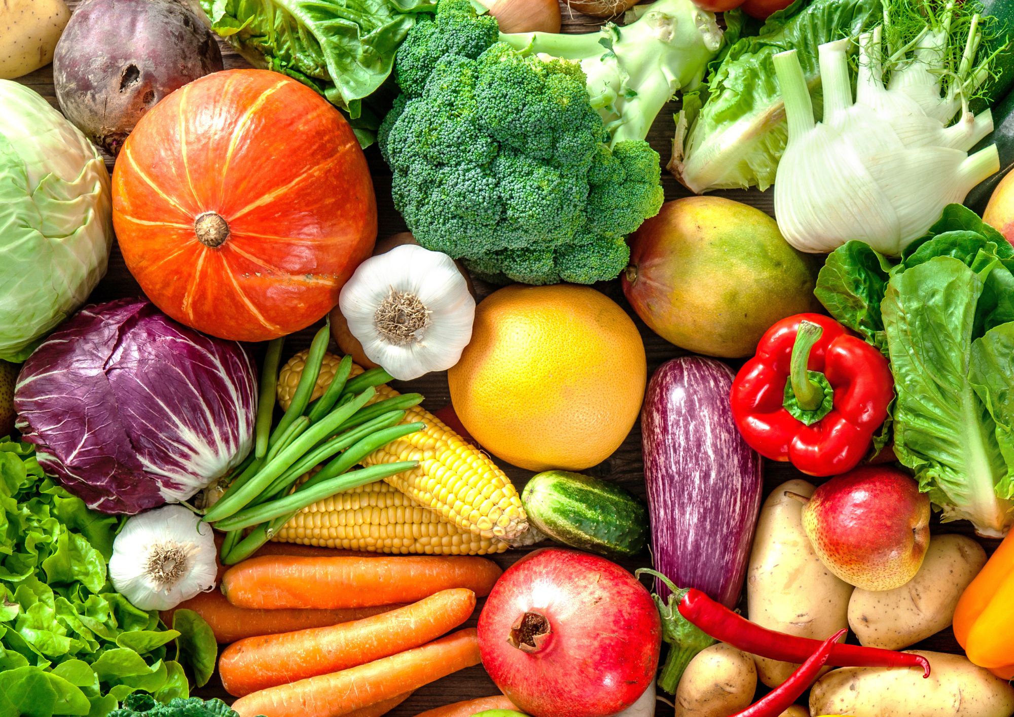 Dicembre: frutta e verdura del mese