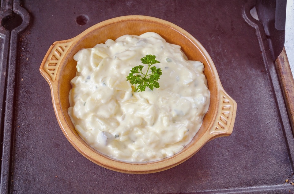 Potatoes of the world - From Greece: Greek Tzatziki Potatoes