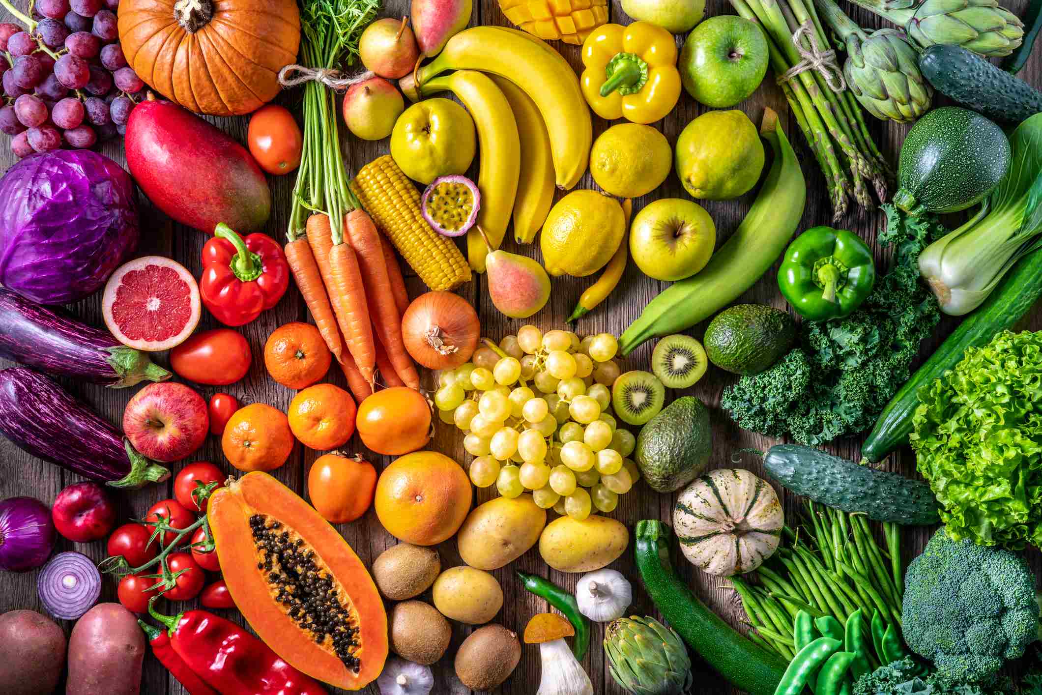 Frutta e verdura: i colori del benessere