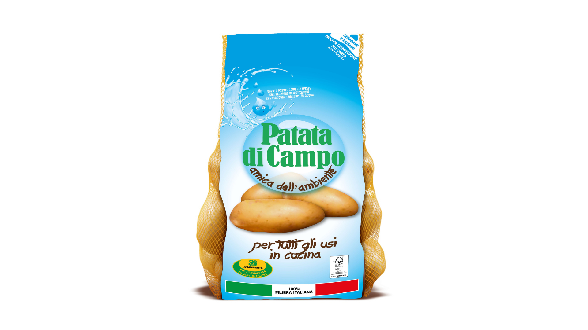 Romagnoli F.lli celebrates World Water Day with Patata di campo – Amica dell'ambiente