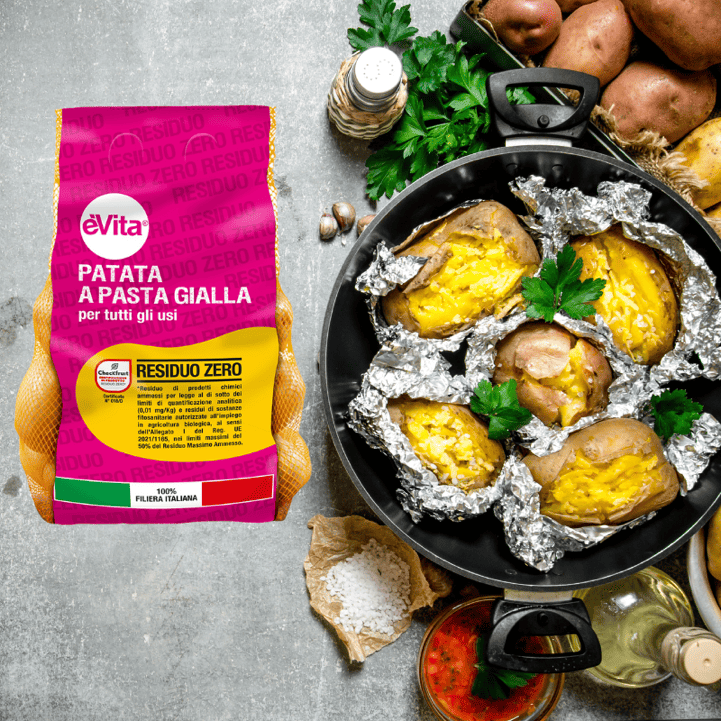 German-style baked potatoes èVita Residue-Free baked potatoes