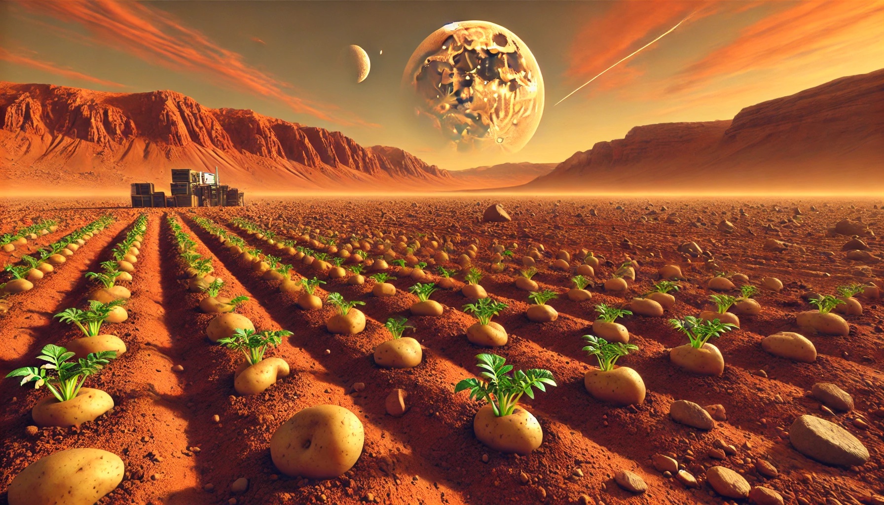 Growing potatoes on Mars: science fiction or reality?