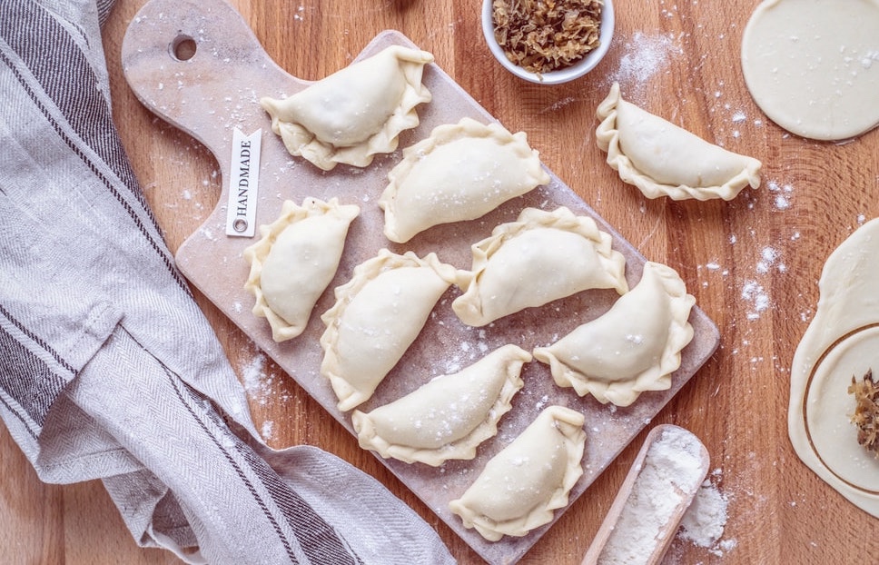 Artichoke and potato ravioli