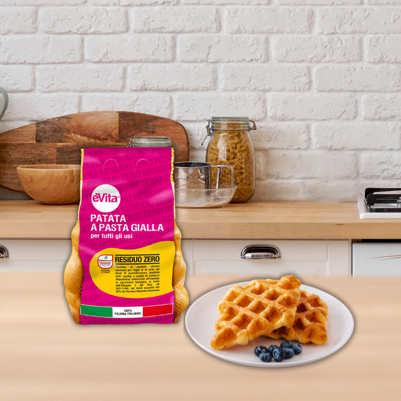 Levante potato waffles: crispy, delicious and easy to make! 